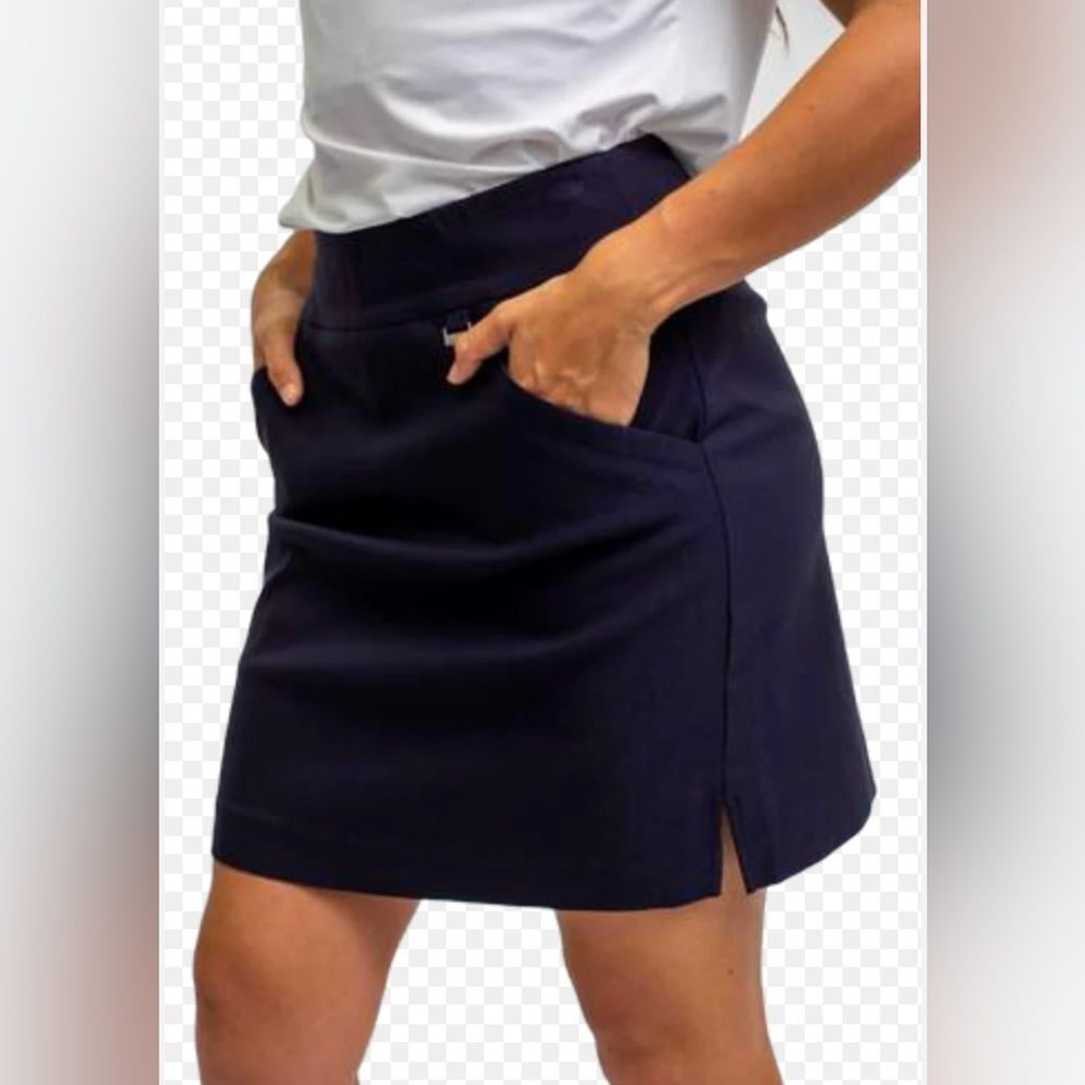 Ep Pro Basic Pull On Stretch Skort-Navy - image 1